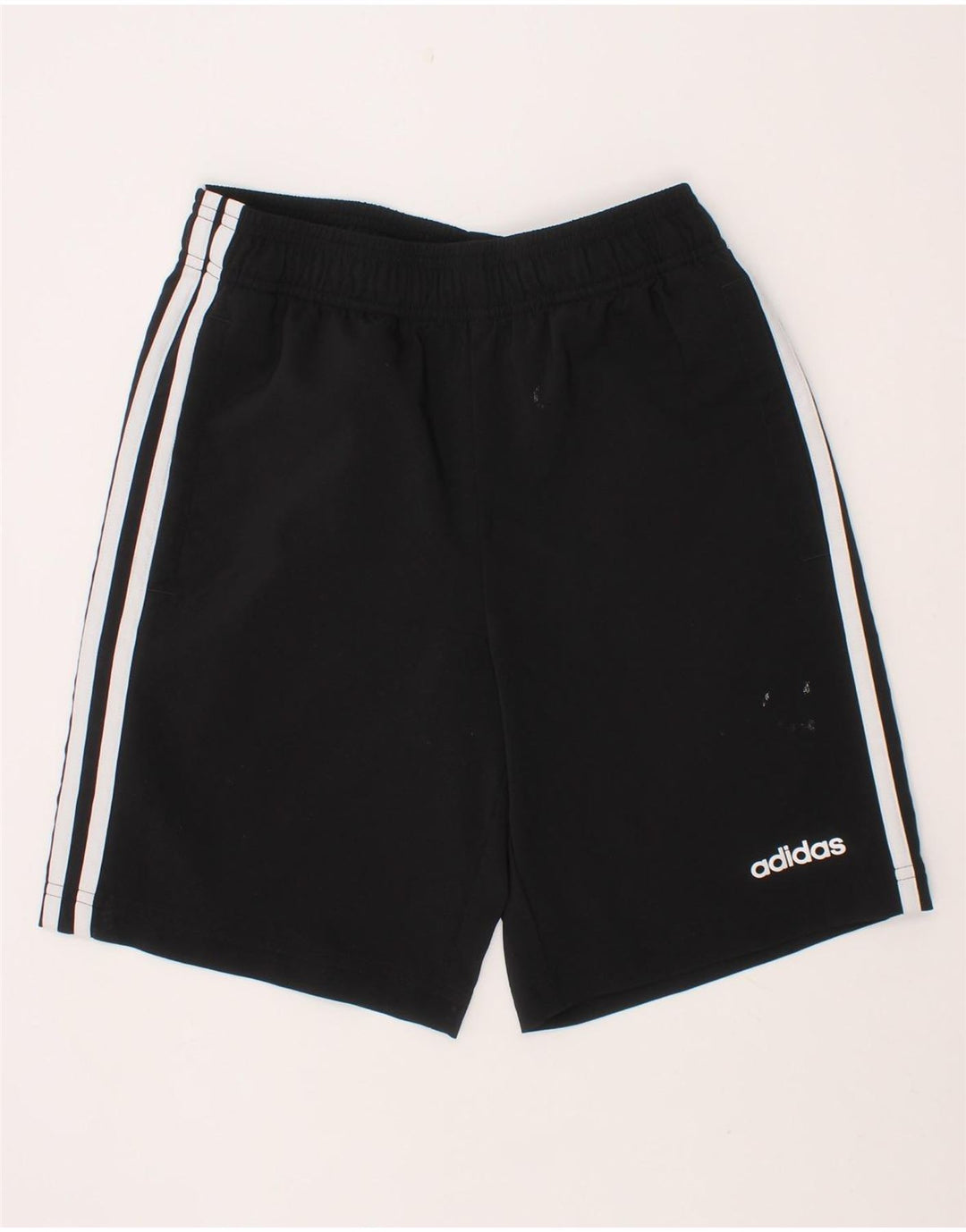 ADIDAS Boys Sport Shorts 11-12 Years  Black Polyester Vintage Adidas and Second-Hand Adidas from Messina Hembry 