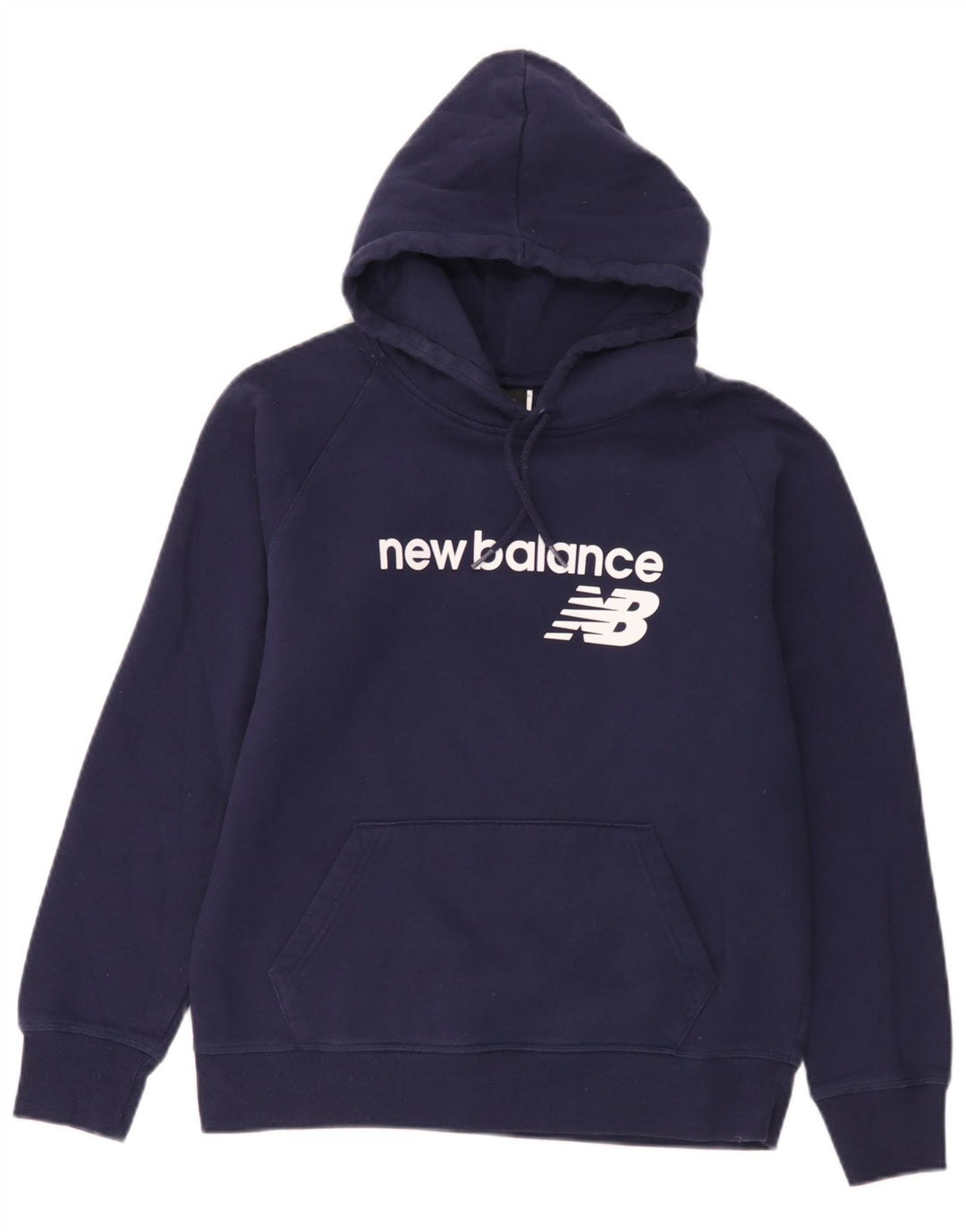New Balance Grafisk hættetrøje til mænd mellemblå bomuld