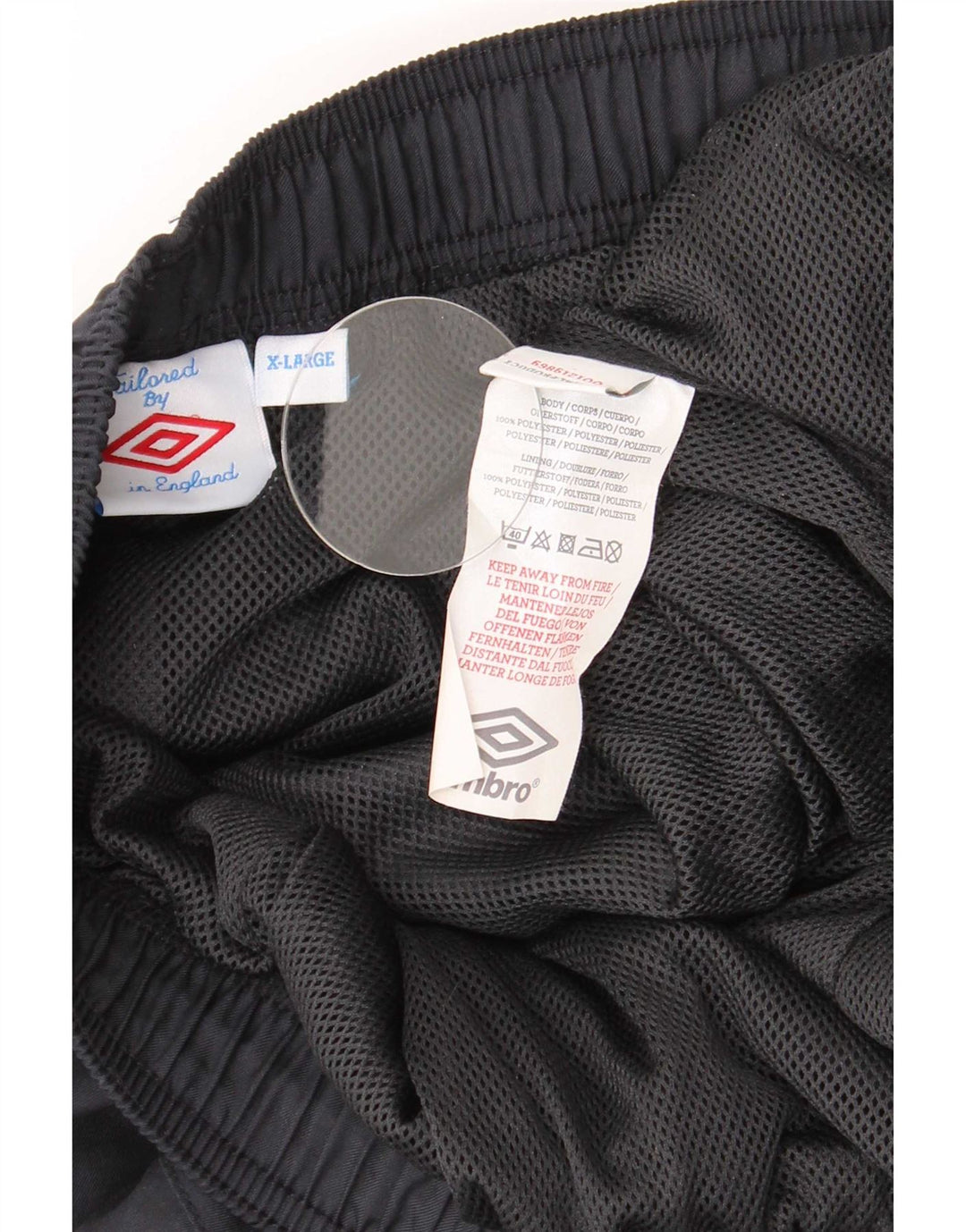 Umbro Herre træningsdragt Bukser XL Sort Polyester