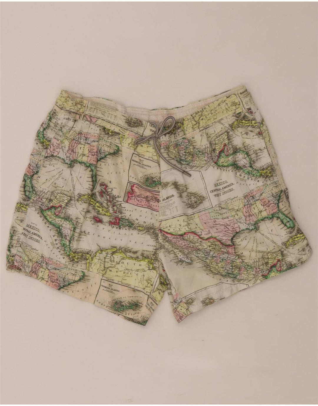 Saint Barth Badeshorts med abstrakt mønster til mænd 2XL flerfarvet