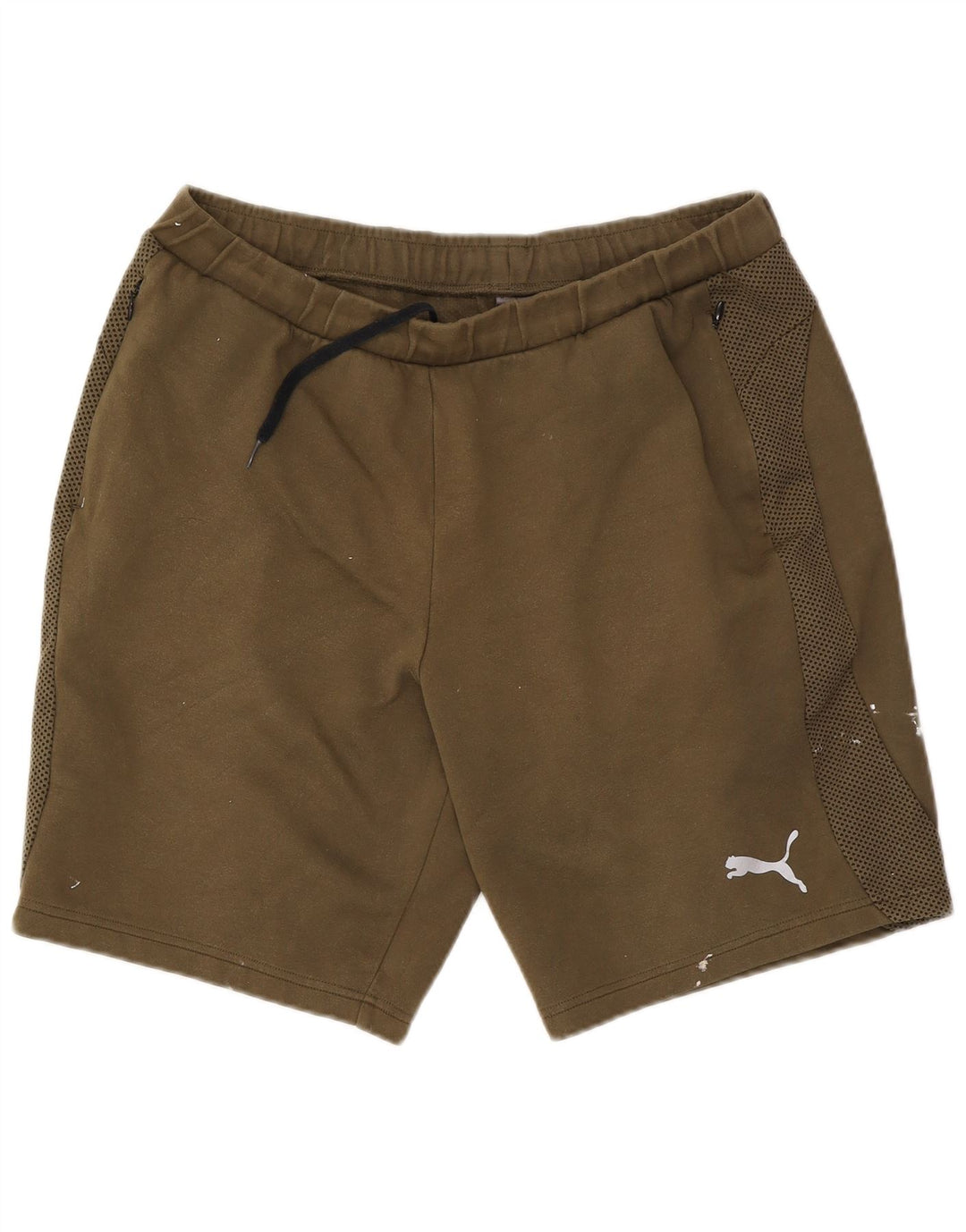 Puma Herre Sportshorts XL Khaki Bomuld