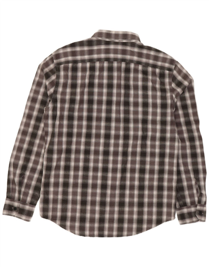 Levi's Herre Standard Fit skjorte Medium Grey Ternet Bomuld