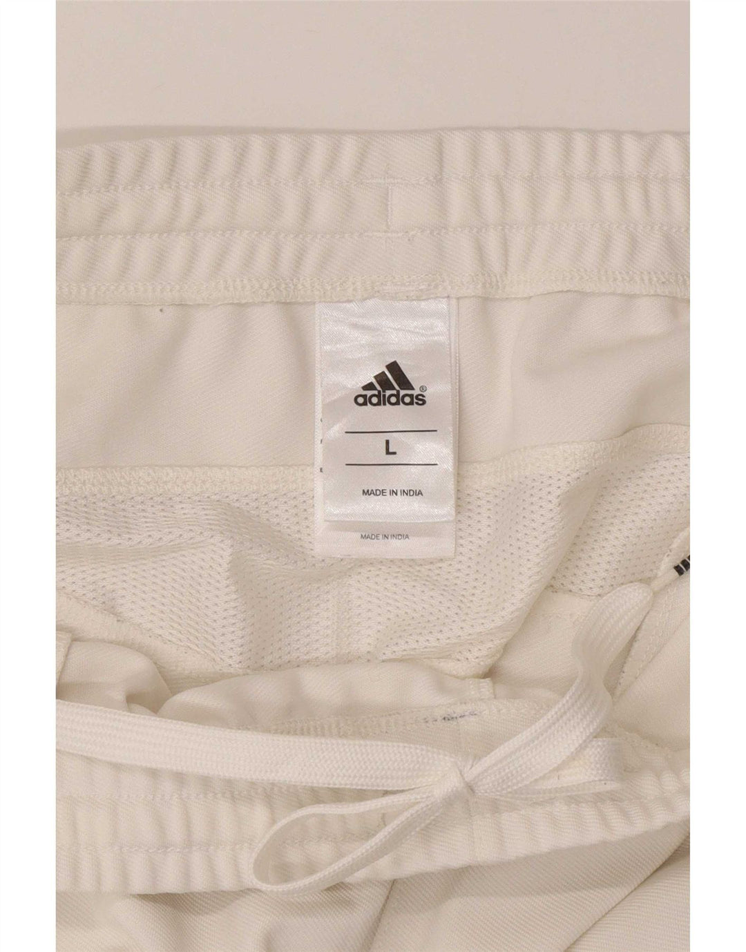 Adidas Træningsdragt bukser til mænd Large White Polyester