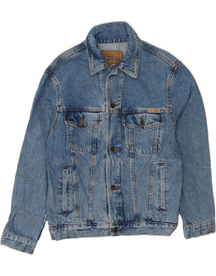 RICA LEWIS Boys Denim Jacket 13-14 Years Blue Cotton Vintage Rica Lewis and Second-Hand Rica Lewis from Messina Hembry 