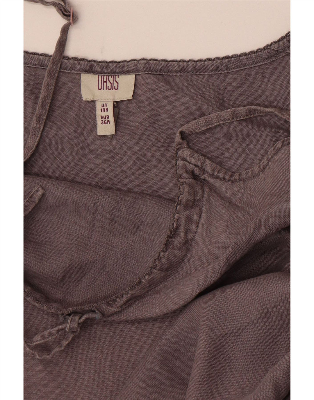Oasis Dame Sundress UK 10 Small Grå