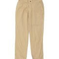 MASSIMO DUTTI Womens Straight Chino Trousers W34 L34 Beige Pinstripe | Vintage Massimo Dutti | Thrift | Second-Hand Massimo Dutti | Used Clothing | Messina Hembry 