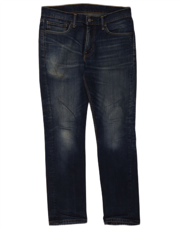 Levi's Dame 511 Slim Jeans W32 L30 Marineblå Bomuld