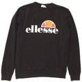 Ellesse Heritage Graphic Sweatshirt Jumper Medium Sort Bomuld