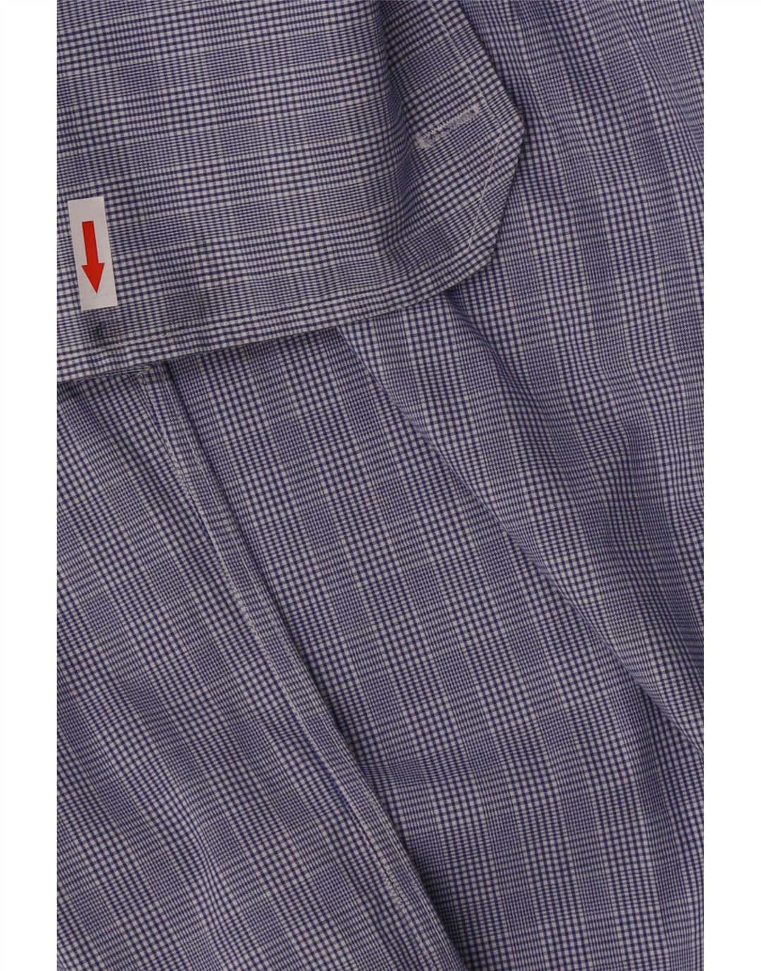 Tommy Hilfiger Formel Herreskjorte Størrelse 15 1/2 Medium Blue Houndstooth