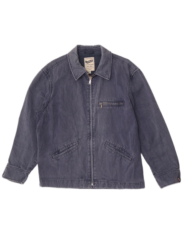 Gas Herre Utility Jacket UK 38 Medium Blue