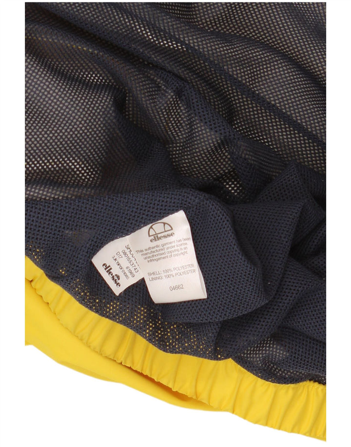 ELLESI Dame Grafisk Hætte Anorak Jakke UK 14 Medium Gul Polyester
