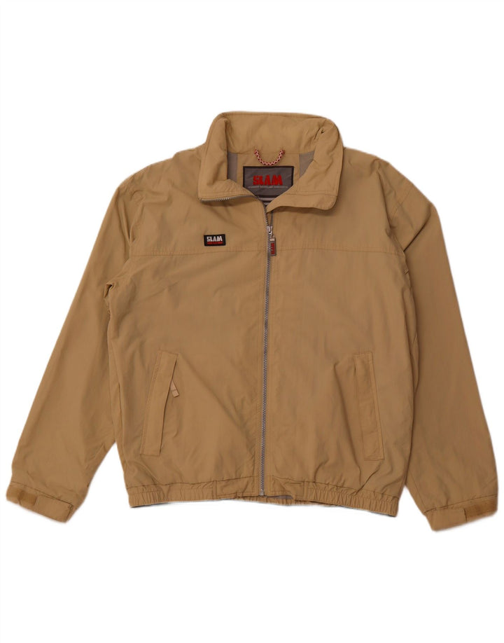 SLAM Regnjakke til mænd UK 42 XL Beige Nylon