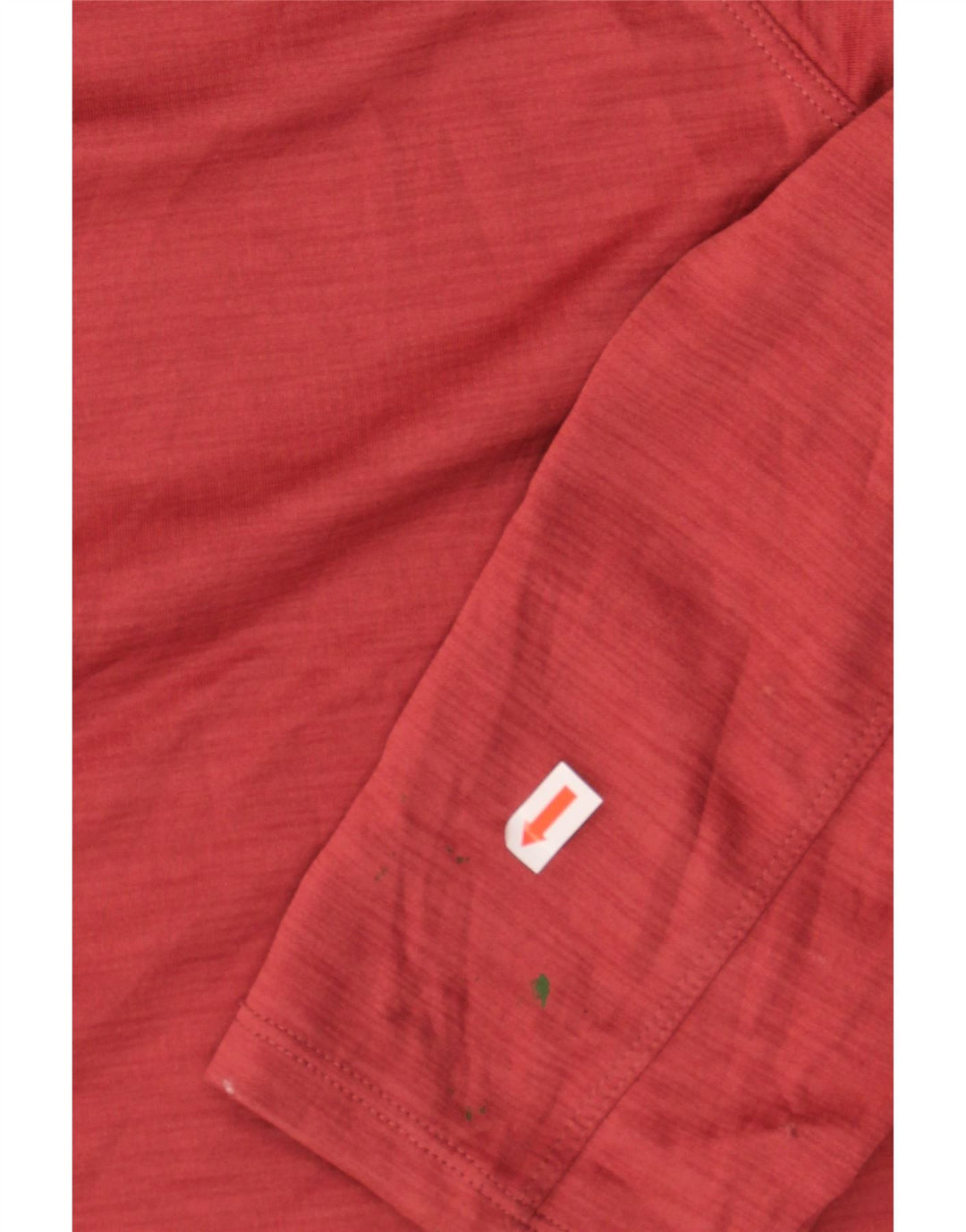 NIKE Womens Dri Fit Hooded Top Long Sleeve UK 18 XL Red Polyester Vintage Nike and Second-Hand Nike from Messina Hembry 