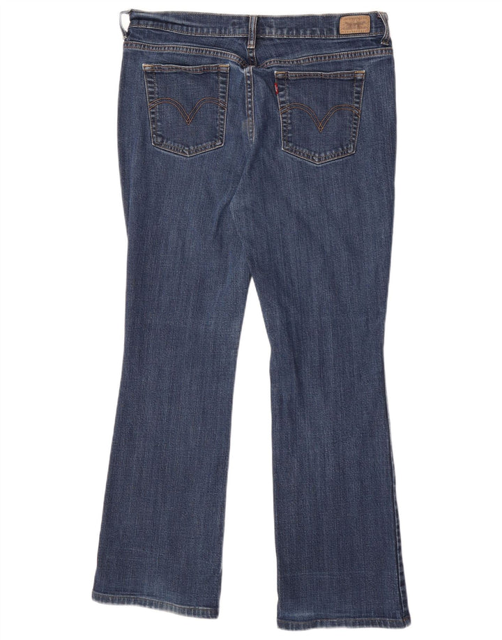 Levi's Dame 512 Bootcut Jeans US 12 Large W32 L30 Blå Bomuld