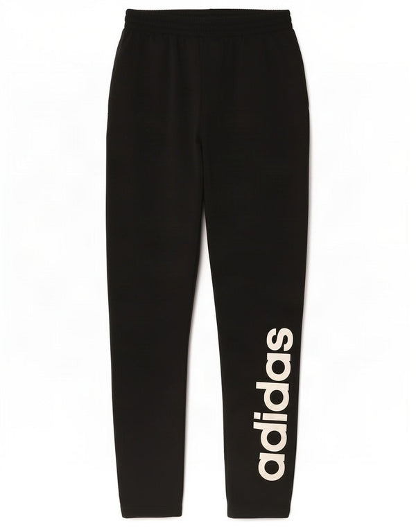 Adidas piger grafisk træningsdragt bukser joggers 13-14 år sort polyester