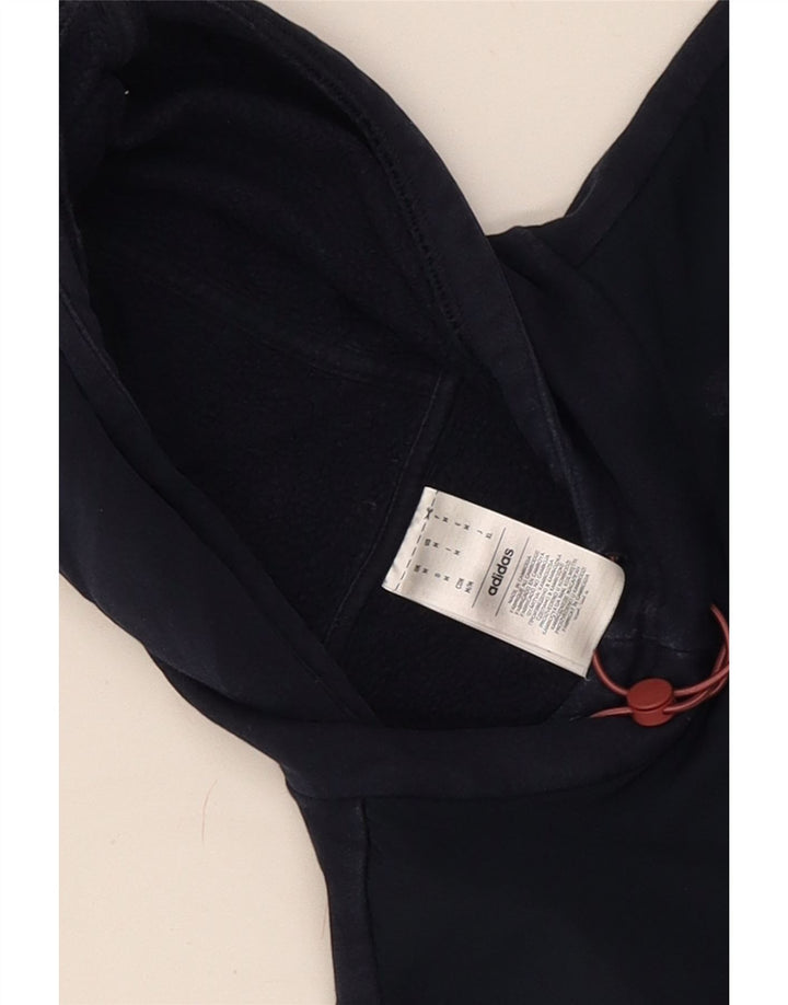 Adidas Herre hættetrøje Jumper Medium Marineblå Bomuld