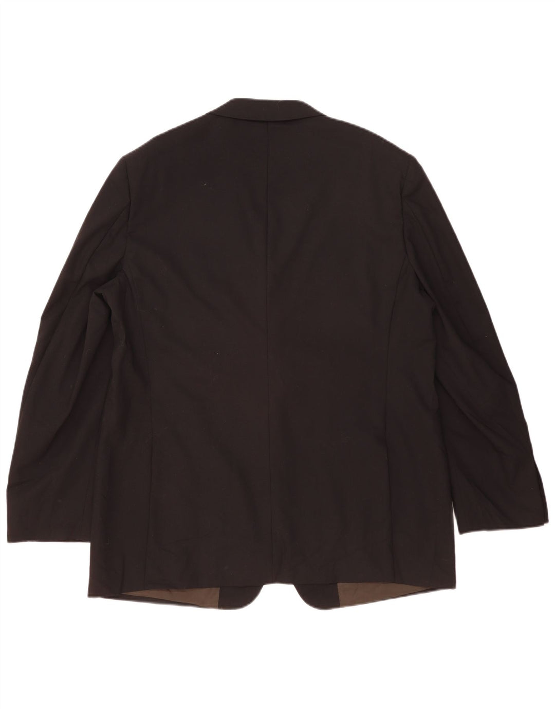 Marks & Spencer Herre 2-knaps blazerjakke UK 46 XL Sort Uld