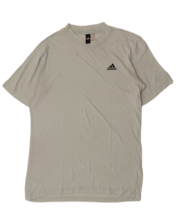 Adidas Mens T-Shirt Top Medium Green