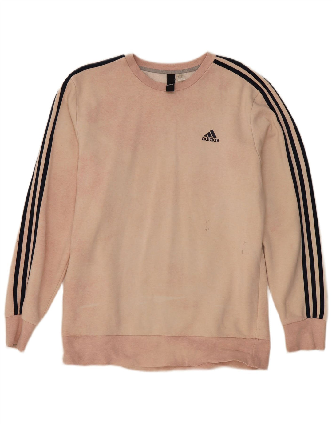 Adidas Herre Graphic Regular Fit Sweatshirt Jumper Large Pink