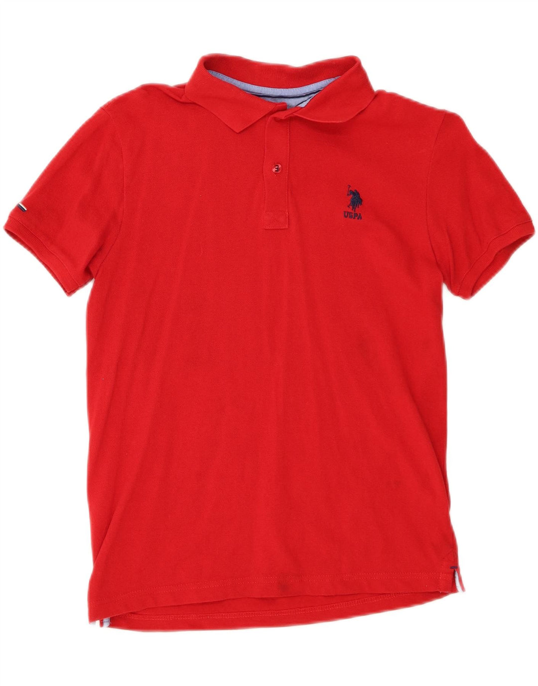 U.S. POLO ASSN. Mens Polo Shirt Small Red Cotton Vintage U.S. Polo Assn. and Second-Hand U.S. Polo Assn. from Messina Hembry 
