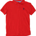U.S. POLO ASSN. Mens Polo Shirt Small Red Cotton Vintage U.S. Polo Assn. and Second-Hand U.S. Polo Assn. from Messina Hembry 