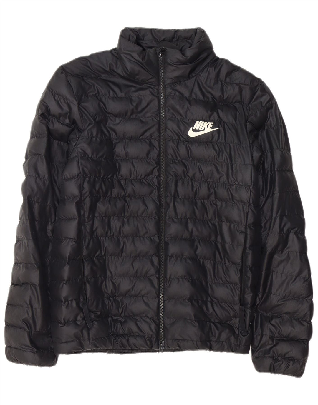 Nike Polstret jakke til mænd UK 36 Lille sort polyester