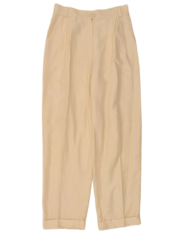 Rosanna Manzoni Dame Pegged Casual Bukser IT 44 Medium W26 L28 Beige