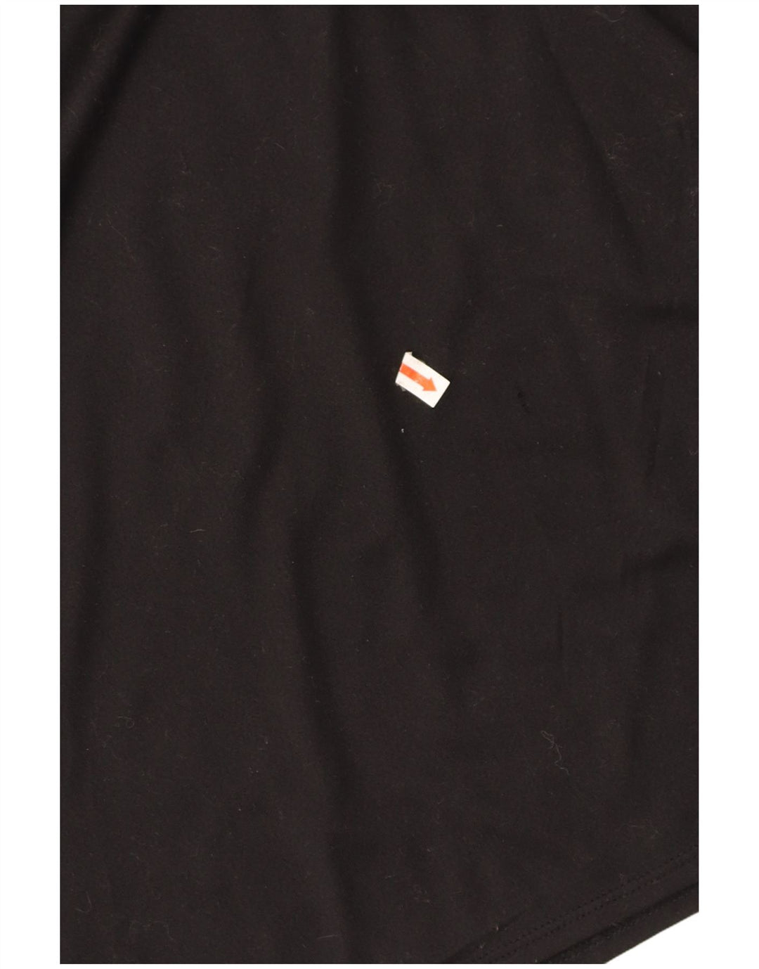 NIKE Dame Dri Fit T-Shirt Top UK 10 Lille Sort