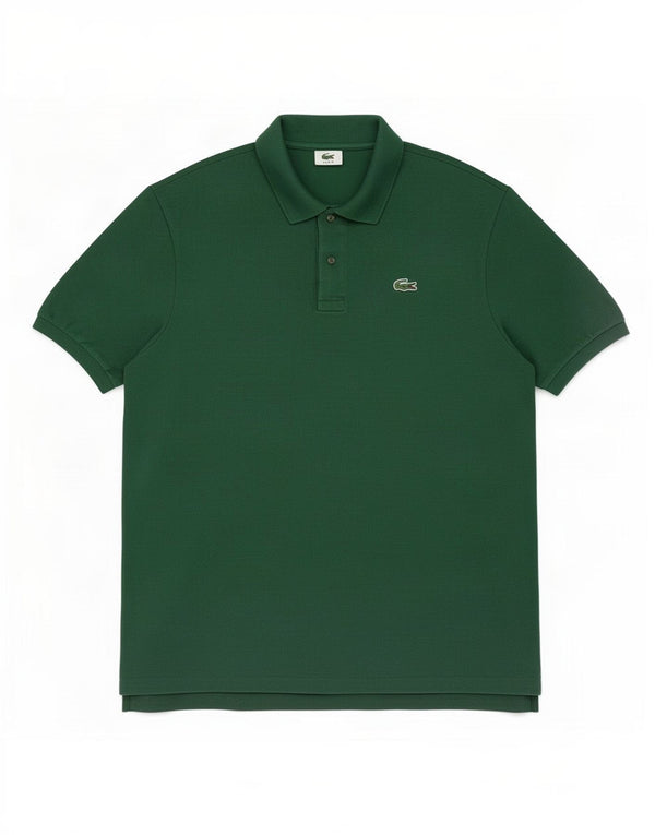 Lacoste Herre Polo Shirt Størrelse 8 3XL Grøn Bomuld