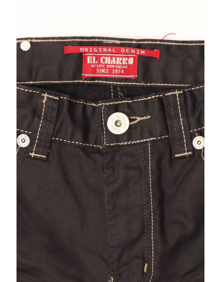 El Charro Dame Slim Jeans W28 L30 Sort