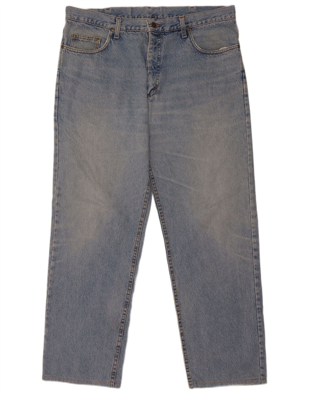 Lee Herre Chicago Straight Jeans W40 L34 Blå Bomuld