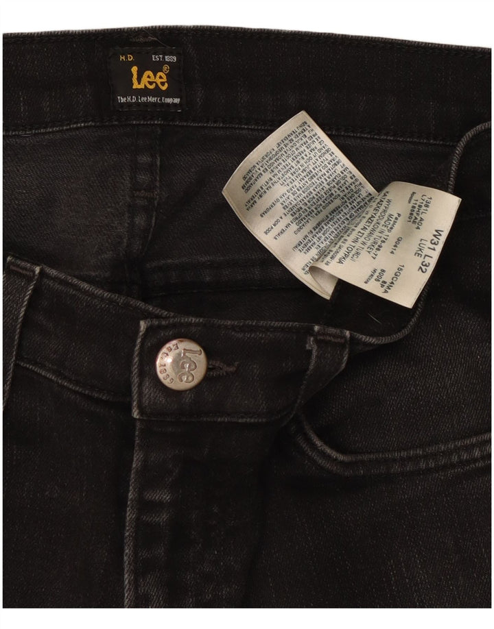 Lee Herre Luke Slim Jeans W31 L28 Sort Bomuld