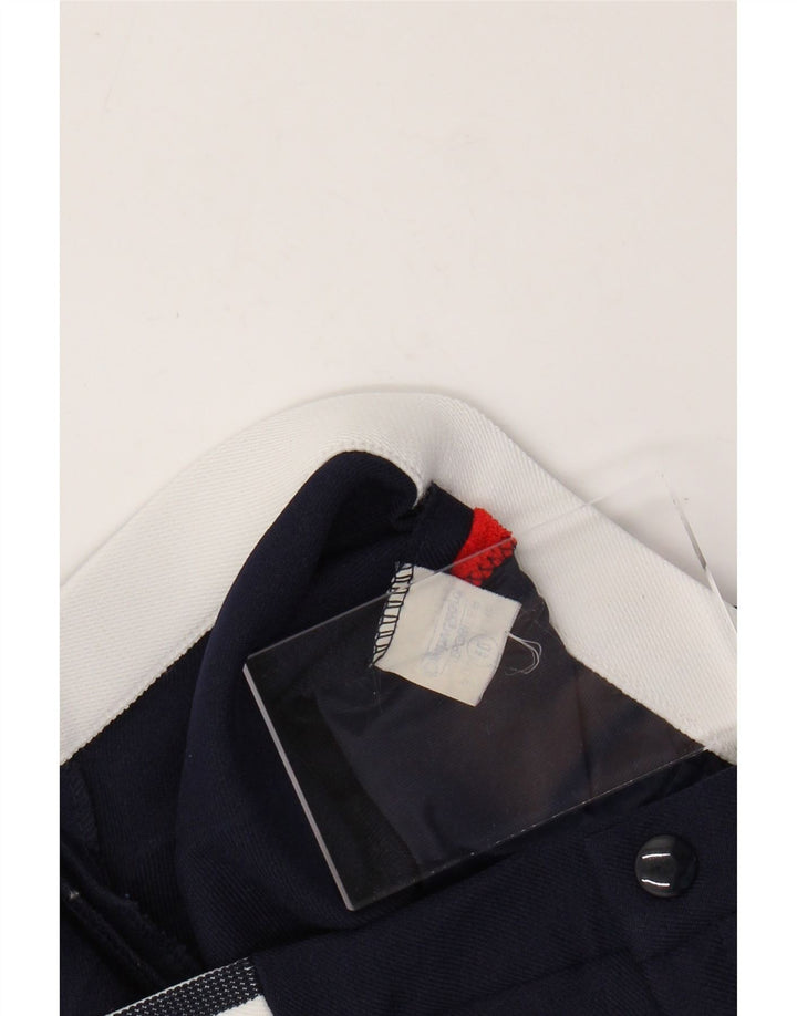 CAMPAGNOLO Chino Shorts til kvinder IT 40 Small W24 Navy Blue Colourblock