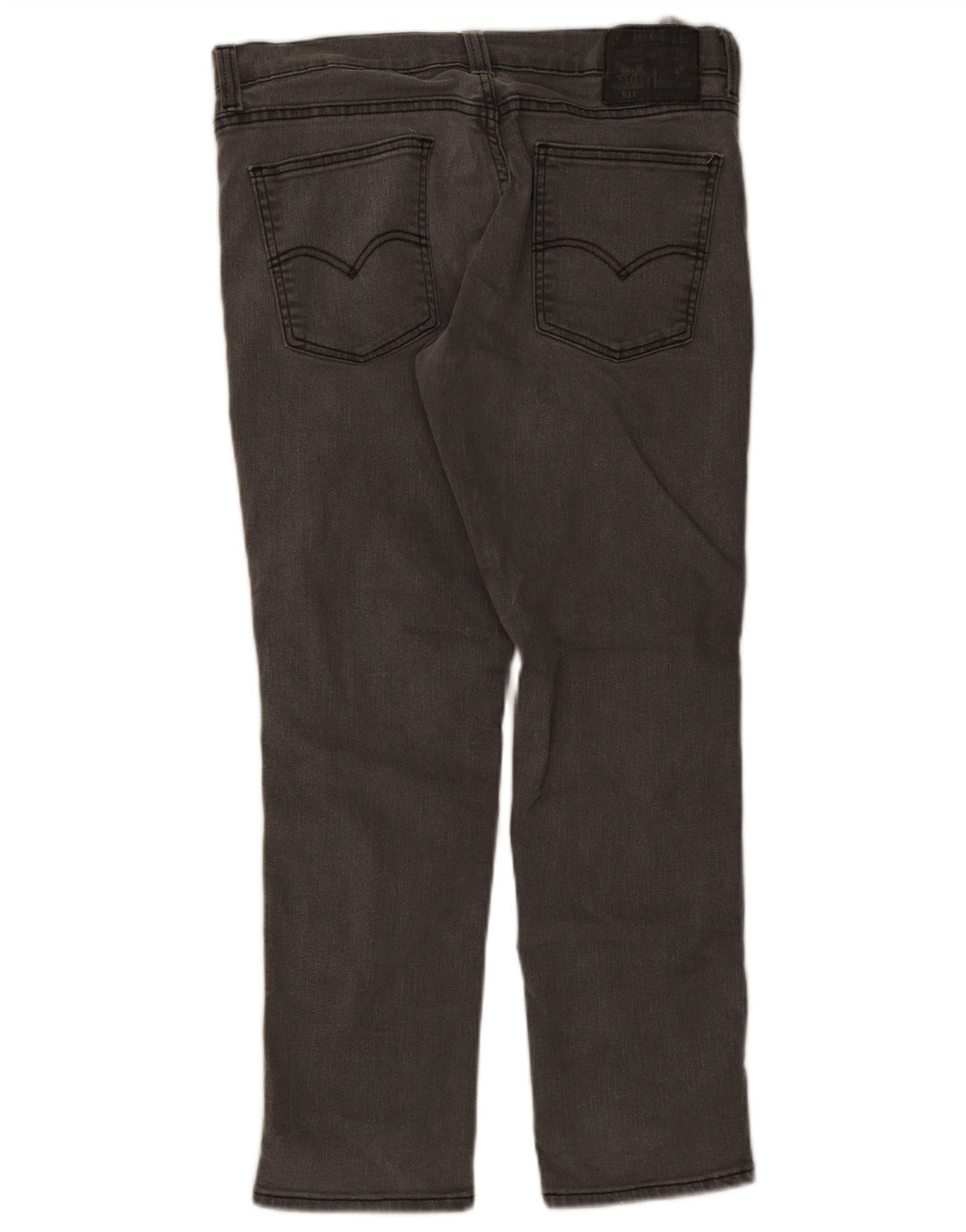 Levi's Herre 511 Slim Jeans W34 L30 Grå Bomuld