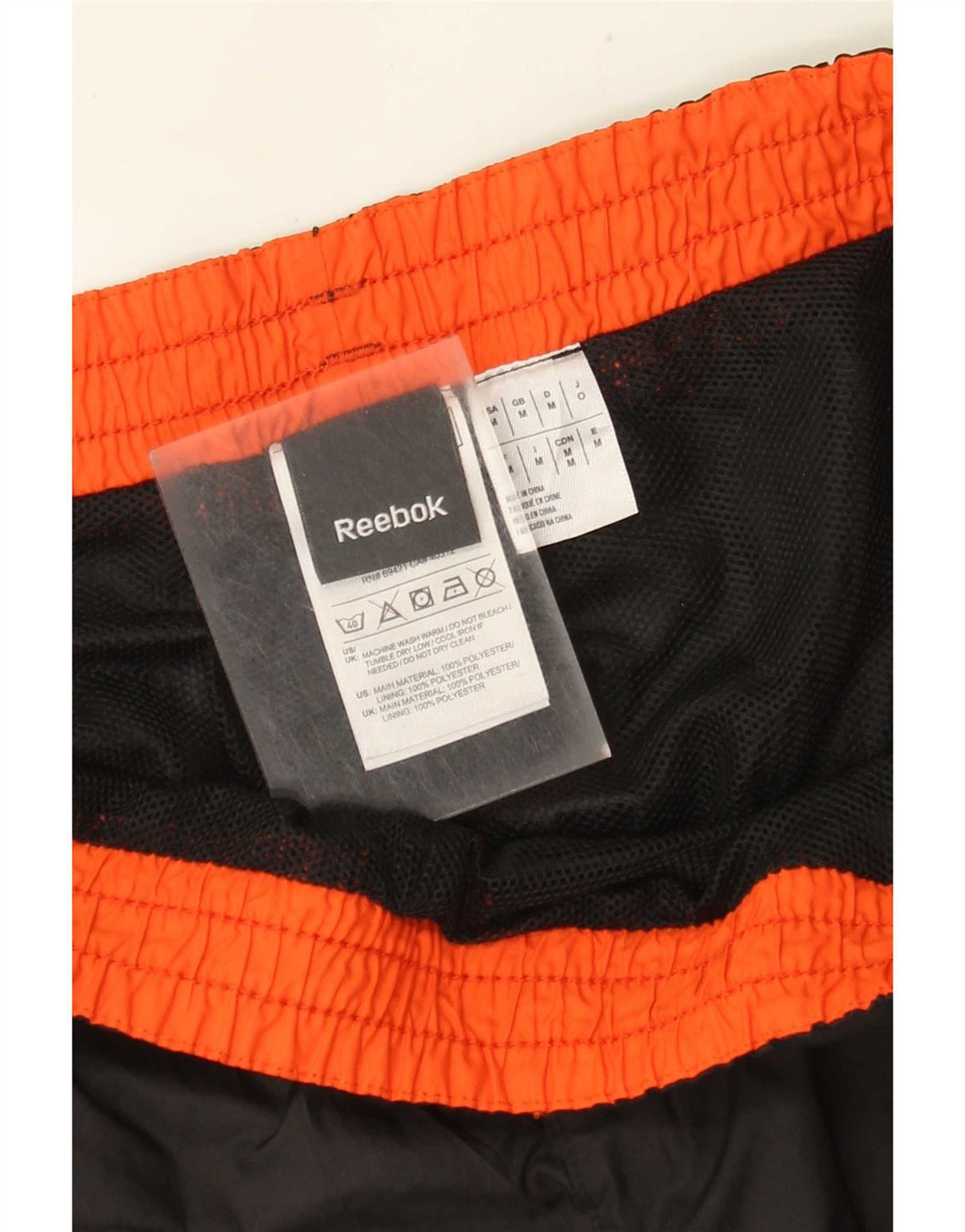 Reebok Træningsdragt til mænd Joggers Medium Sort Polyester