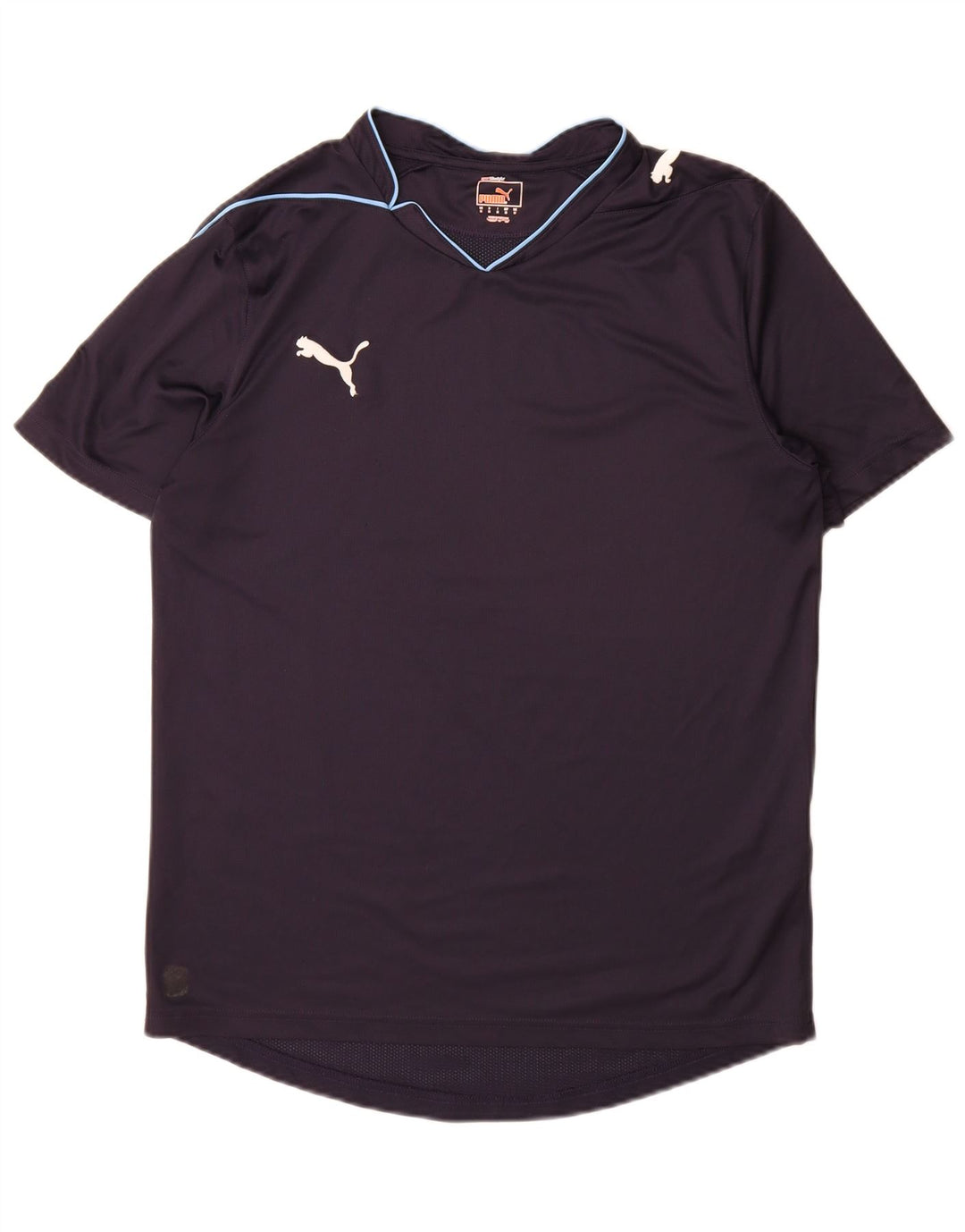 Puma herre T-shirt top mellem marineblå polyester