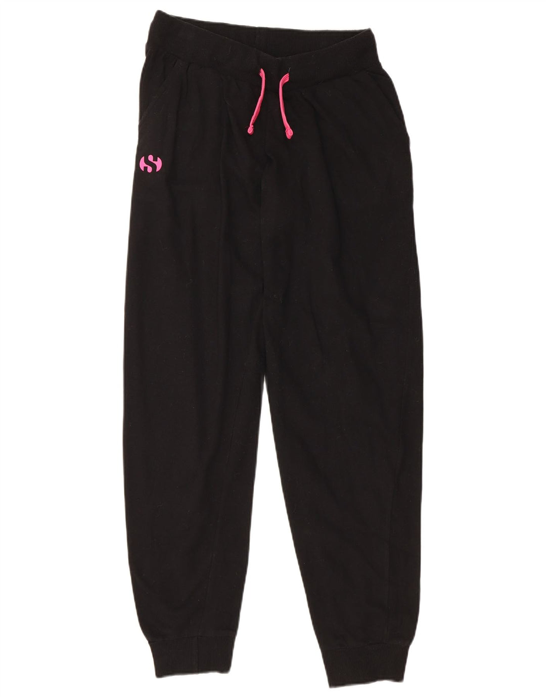 Superga Womens træningsdragt Bukser Joggers UK 10 Small Black