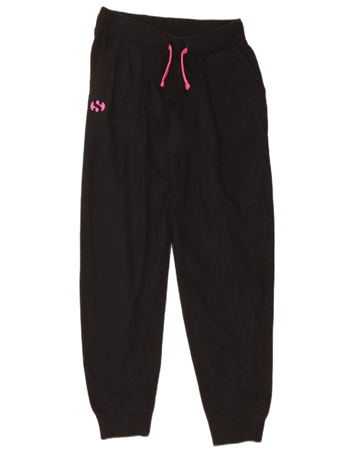 Superga Womens træningsdragt Bukser Joggers UK 10 Small Black