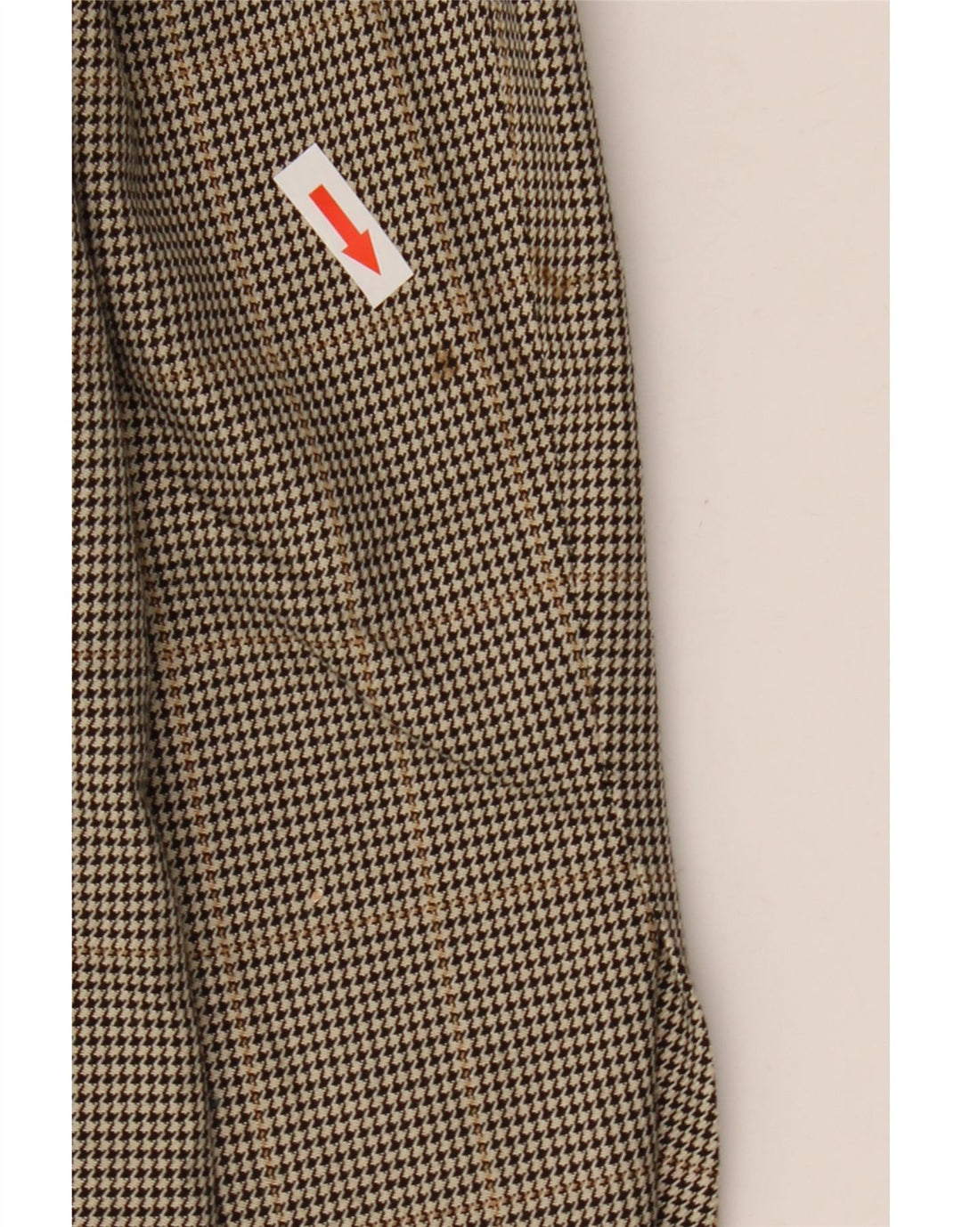 Marks & Spencer Herre 2-knaps blazerjakke UK 40 Medium Brown Houndstooth