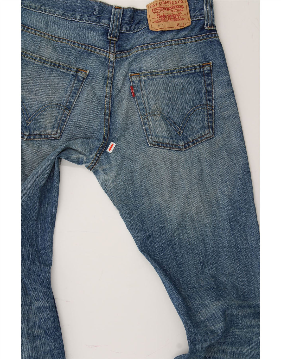 LEVI'S Mens 511 Slim Jeans W33 L31 Blue Vintage Levi's and Second-Hand Levi's from Messina Hembry 