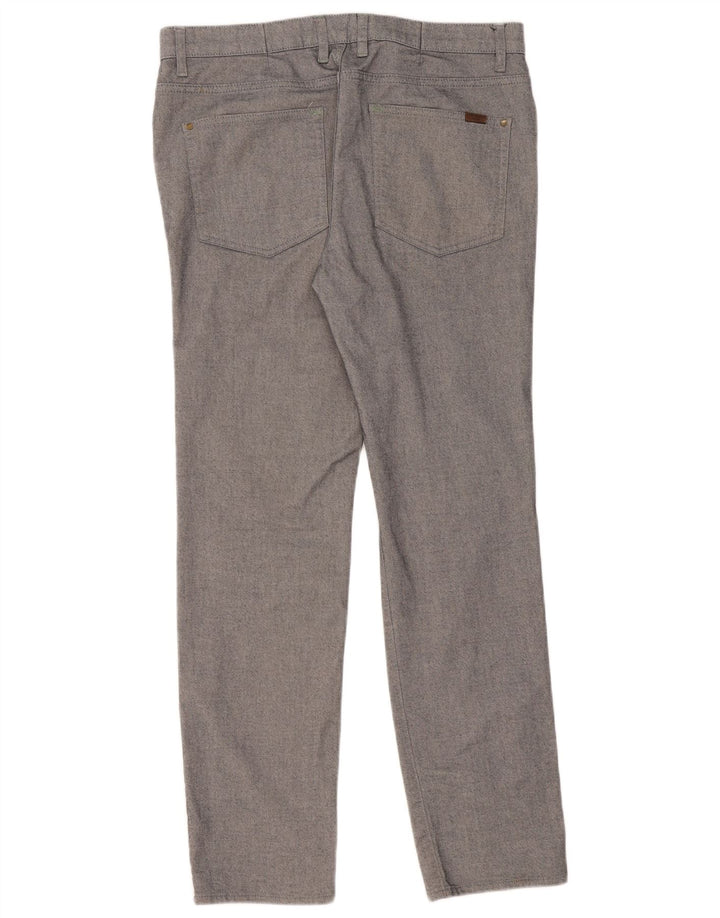 Ted Baker Herre Slim Casual Bukser W32 L30 Grå Bomuld