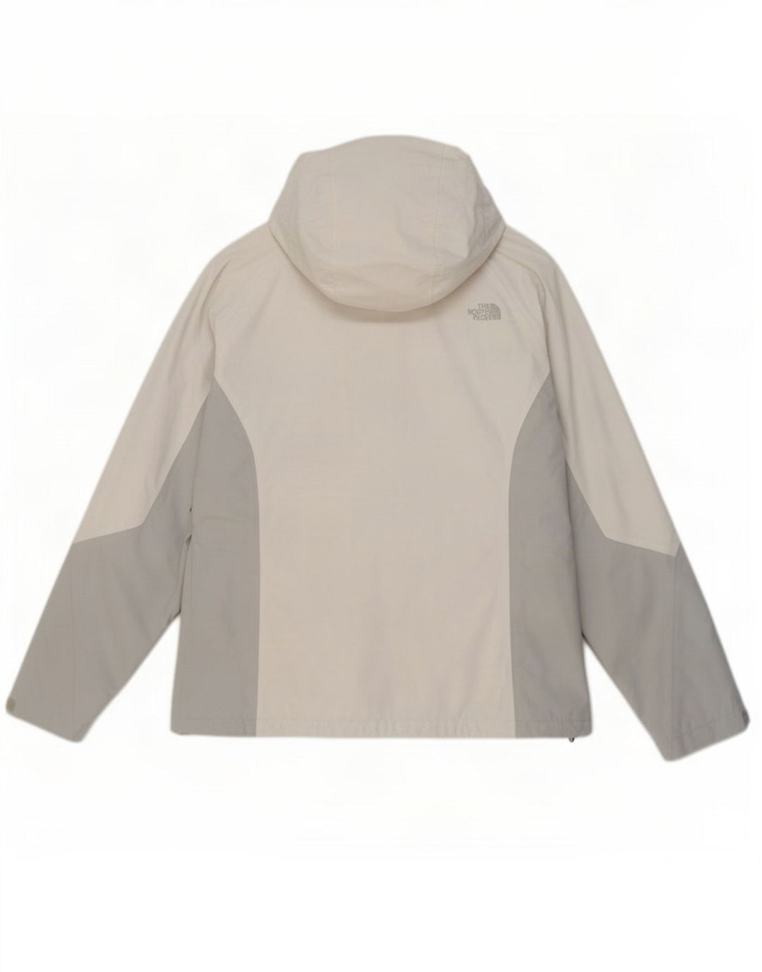 The North Face Dame Windbreaker Jacket UK 16 Large White Colourblock