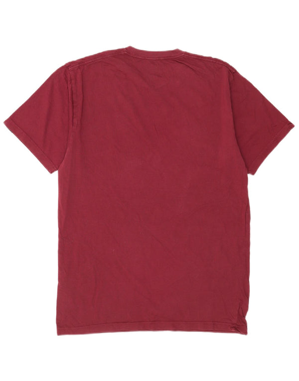 Vans Herre Classic Fit T-Shirt Top Medium Burgundy Bomuld