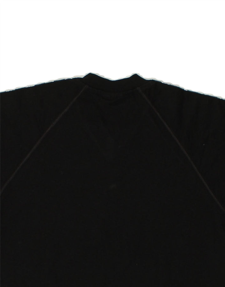 CHAMPION Mens Graphic T-Shirt Top Medium Black Vintage Champion and Second-Hand Champion from Messina Hembry 