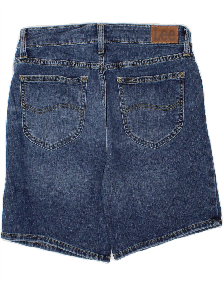 LEE Womens Regular Fit Mid Rise Denim Shorts US 8 Medium W28 Blue Cotton Vintage Lee and Second-Hand Lee from Messina Hembry 