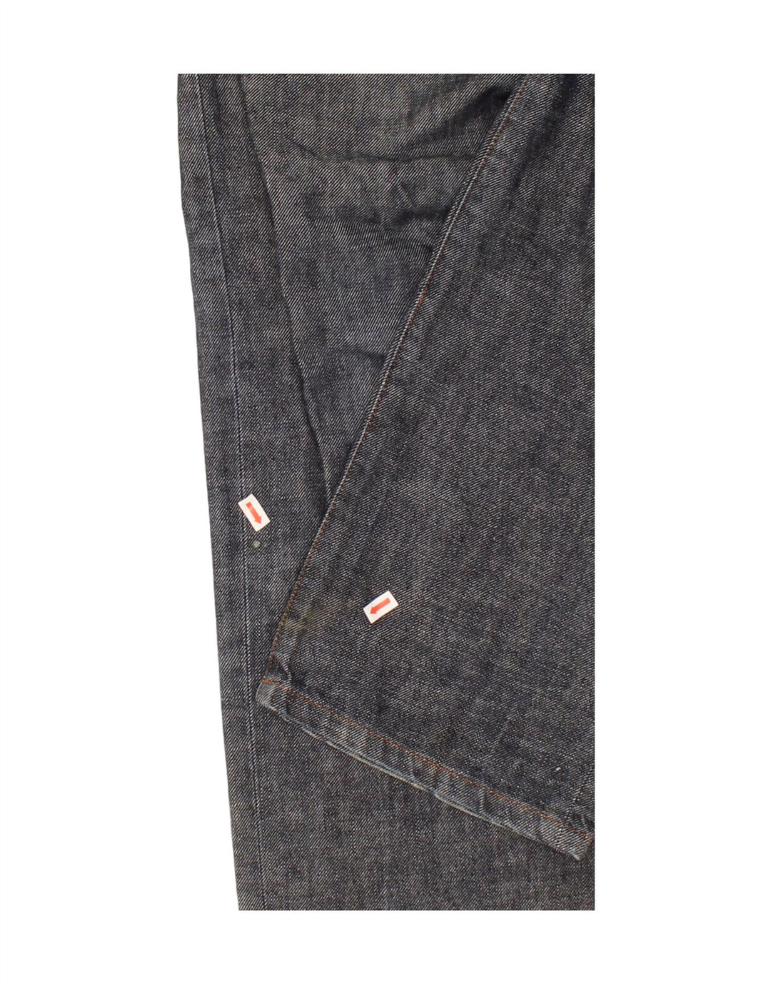 FCUK Mens Straight Jeans W36 L33 Navy Blue Cotton Vintage Fcuk and Second-Hand Fcuk from Messina Hembry 