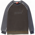 Puma Herre grafisk sweatshirt Jumper Medium Marineblå Colourblock