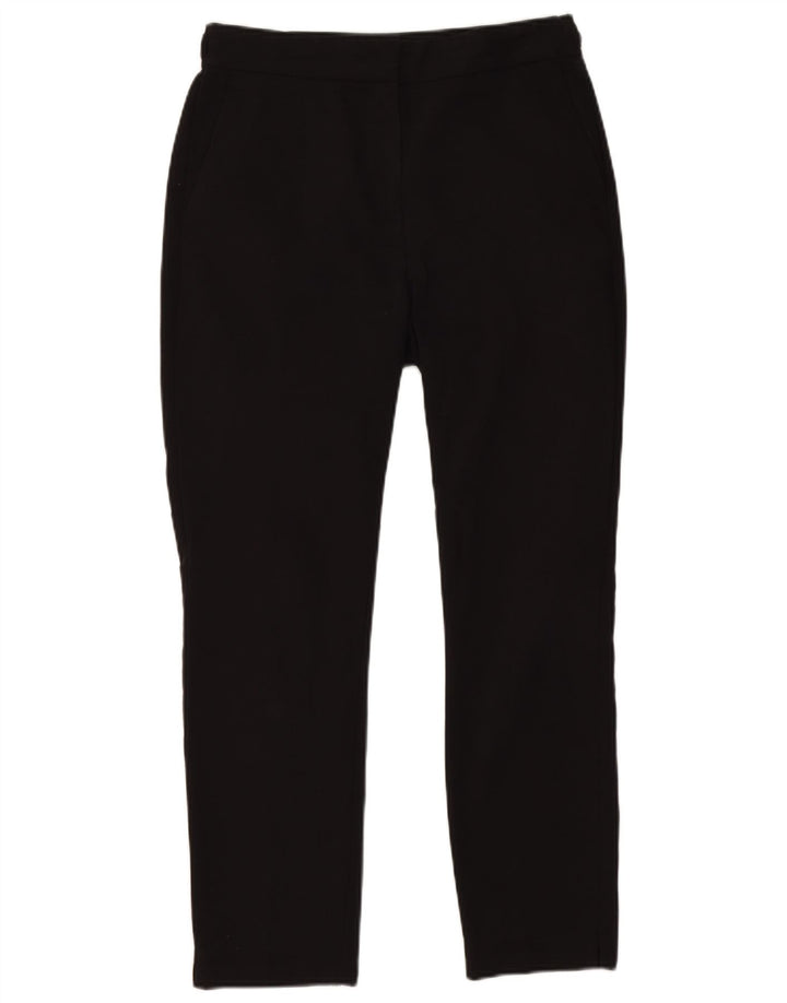 Zara Dame Slim Chino Bukser Medium W28 L26 Sort Bomuld