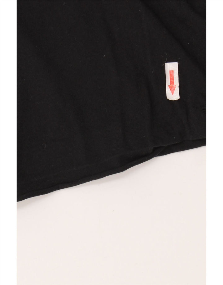 NIKE drenge grafisk t-shirt top 10-11 år medium sort bomuld