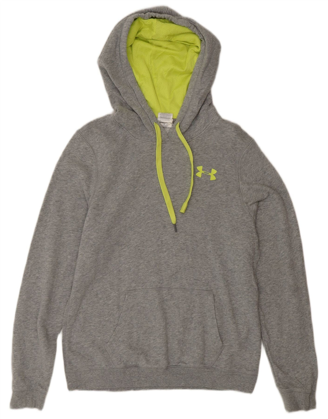 Under Armour Dame Hoodie Jumper UK 14 Medium Grey Bomuld